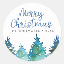 クリスマスツリーの水色