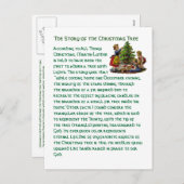 クリスマスツリーの物語 シーズンポストカード (正面/裏面)