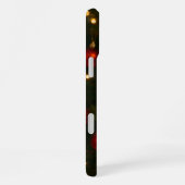 クリスマスツリーの猫のiPhone 16 Plusケース iPhoneケース (右側面)