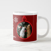 クリスマスツリーの猫 カスタム マグカップ (右)