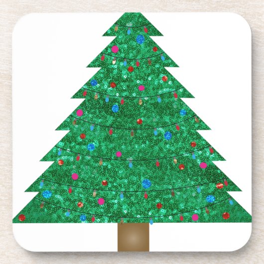クリスマスツリーの続編 コースター (正面)