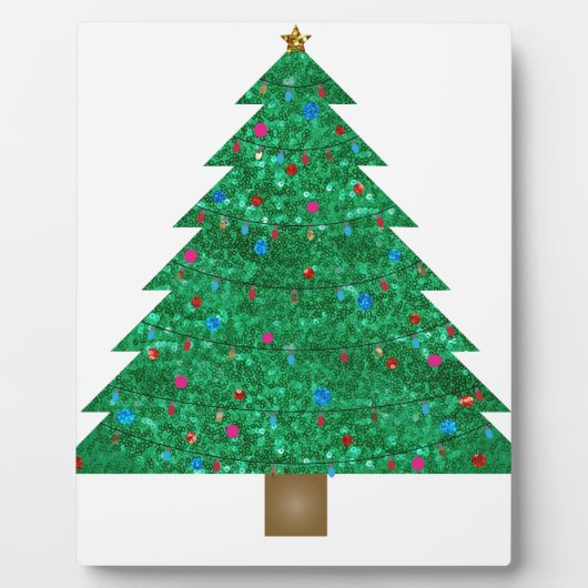 クリスマスツリーの続編 フォトプラーク (正面)