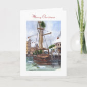 クリスマスツリーの船の覚醒Simmons シーズンカード (正面)