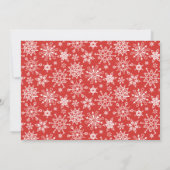 クリスマスツリーの葉と実のフェスティブブランチ 招待状 (裏面)