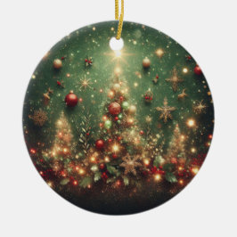 クリスマスツリーの装飾 セラミックオーナメント