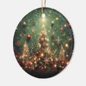 クリスマスツリーの装飾 セラミックオーナメント (左)