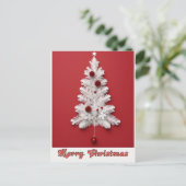 クリスマスツリーの装飾 ポストカード (スタンド正面)