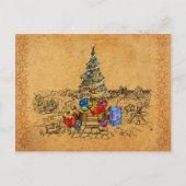 クリスマスツリーの記憶 シーズンポストカード (正面)