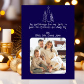 クリスマスツリーの軍隊飛行機，写真 シーズンカード