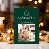 クリスマスツリーの軍隊飛行機,写真 シーズンカード