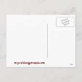 クリスマスツリーの郵便はがき シーズンポストカード (裏面)