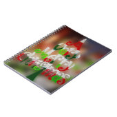 クリスマスツリーの願い ノートブック (左側)