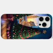 クリスマスツリーの風景 Case-Mate iPhoneケース (裏面 (横))