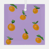 クリスマスツリーの飾り ガラスオーナメント (裏面)