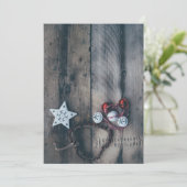 クリスマスツリーの飾り シーズンカード (スタンド正面)