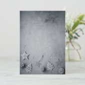 クリスマスツリーの飾り シーズンカード (スタンド正面)