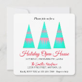 クリスマスツリーの飾り ホリデーカード (正面)