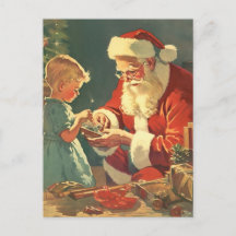 クリスマスツリーの魔法のサンタ