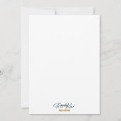 クリスマスツリーの魔法&ギフトホリデーカード シーズンカード (裏面)