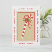 クリスマスツリーの SAVE THE DATE ご案内/お知らせ 招待状 (スタンド正面)