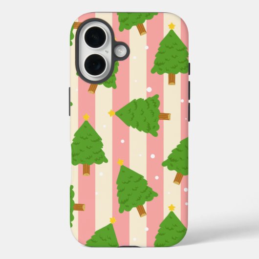 クリスマスツリーのiPhone / iPadケース Case-Mate iPhoneケース (裏面)