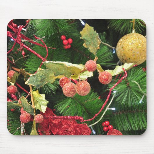 クリスマスツリーのmousepad マウスパッド (正面)