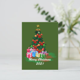 クリスマスツリーはがき シーズンポストカード