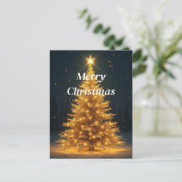 クリスマスツリーはがき ポストカード