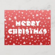 クリスマスツリーはがき