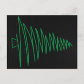 クリスマスツリーはがき ポストカード (正面)