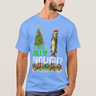 クリスマスツリーはすてきこの十分な北パイクの魚 Tシャツ