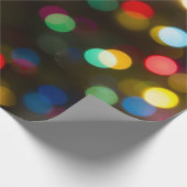 クリスマスツリーはクリスマスのプレゼントの覆いをつけます ラッピングペーパー (角)