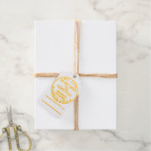 クリスマスツリーはクリスマスまで開かない ギフトタグ (麻糸付属)