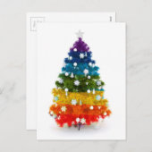 クリスマスツリーは幸せな喜びを彩る シーズンポストカード (正面/裏面)