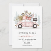 クリスマスツリーは新しいホームウォーターの色を動かす シーズンカード (正面)