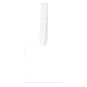 クリスマスツリーへのチャームの追加 キューブオーナメント (正面)