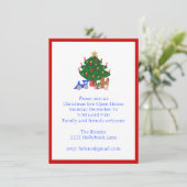 クリスマスツリーへの招待 招待状 (スタンド正面)