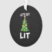 クリスマスツリーをライトアップしよう オーナメント (正面)