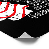 クリスマスツリーを作るのに物を少し串に刺してみたい ポスター (角)