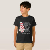 クリスマスツリーを作るのに物を少し串に刺してみたい Tシャツ (正面フル)