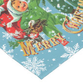 クリスマスツリーを入手する ロングテーブルランナー (コーナー)