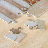 クリスマスツリーを持つ愛らしい天使 ジグソーパズル (側面)