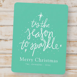 クリスマスツリーを輝かせるモダン季節だ シーズンカード