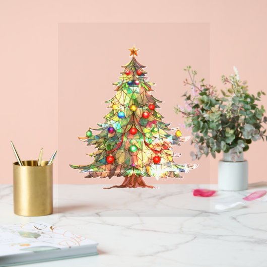 クリスマスツリーアクリルサインデザインスタイル アクリルサイン (ウェディング)