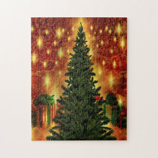クリスマスツリーウォール ジグソーパズル (縦)