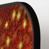 クリスマスツリーウォール ピックルボールラケット (左詳細)