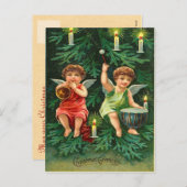 クリスマスツリーエンジェルスポストカード シーズンポストカード (正面/裏面)
