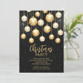 クリスマスツリーオーナメントのビジネス 招待状 (スタンド正面)