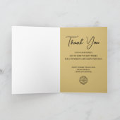 クリスマスツリーオーナメントの挨拶 シーズンカード (内部)