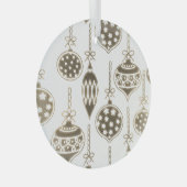 クリスマスツリーオーナメントアートとデザイン ガラスオーナメント (正面右)